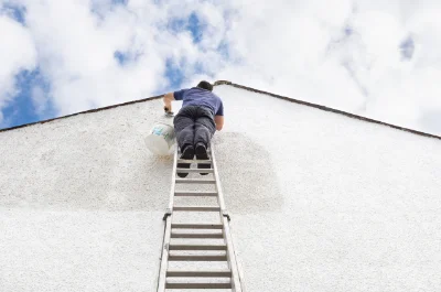 Peinture extérieure à Domalain — façades et ravalement